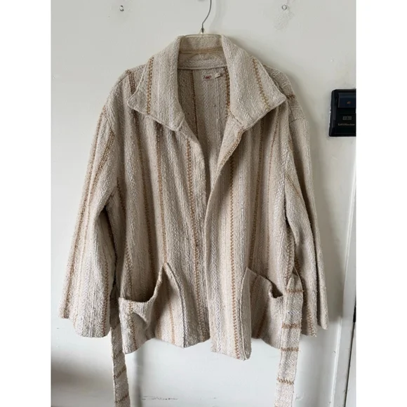 Faherty June Lake Jacket in Sand Dune Brown, Sz L - Picture 4 of 11